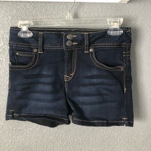 Dark Denim Shorts